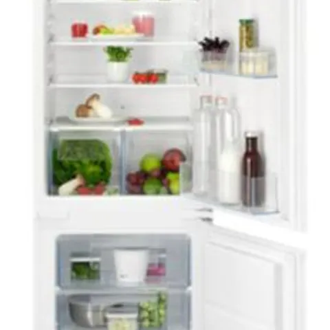 AEG OSC5S181ES LOW FROST INTEGRATED FRIDGE FREEZER, SLIDING HINGE, 70/30