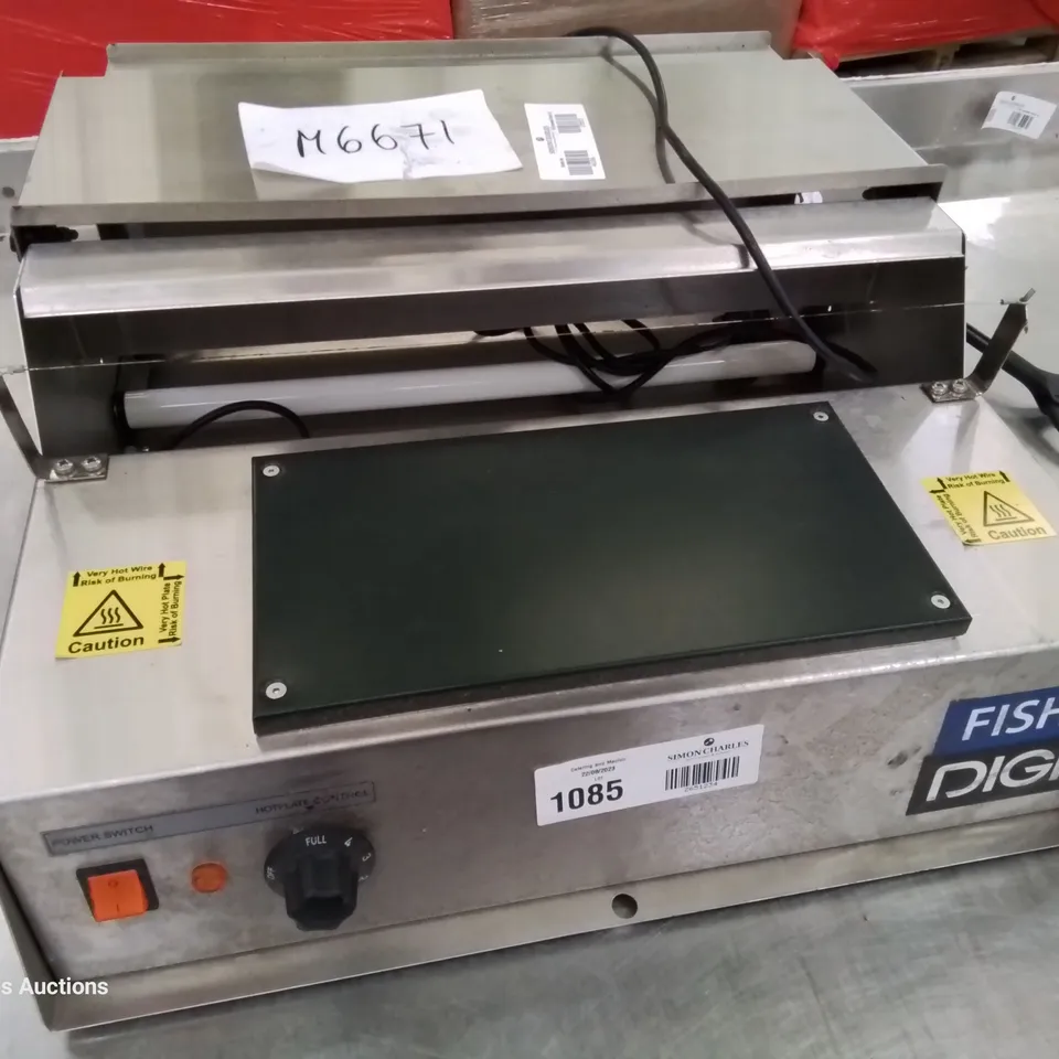 DIGI EUROPE COUNTERTOP TRAY WRAPPING MACHINE - STAINLESS STEEL - MODEL MW450 - 240V