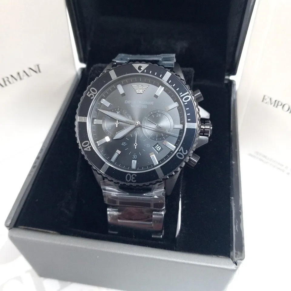 BOXED EMPORIO ARMANI AR11363 MENS DIVER WATCH