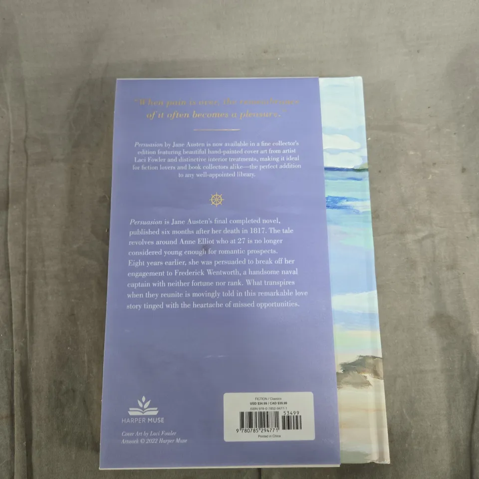 PERSUASION BY JANE AUSTEN HARDCOVER