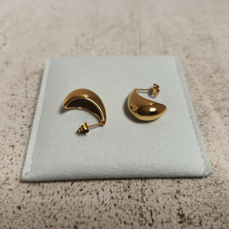D.LOUISE CURVED MIDI HOOPS