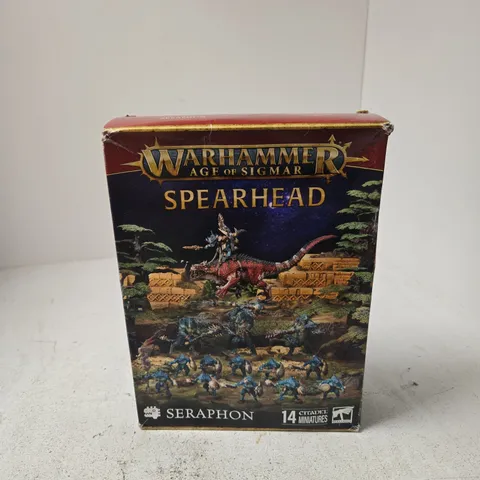 WARHAMMER AGE OF SIGMAR SPEARHEAD – SERAPHON (14 CITADEL MINIATURES) BOXED