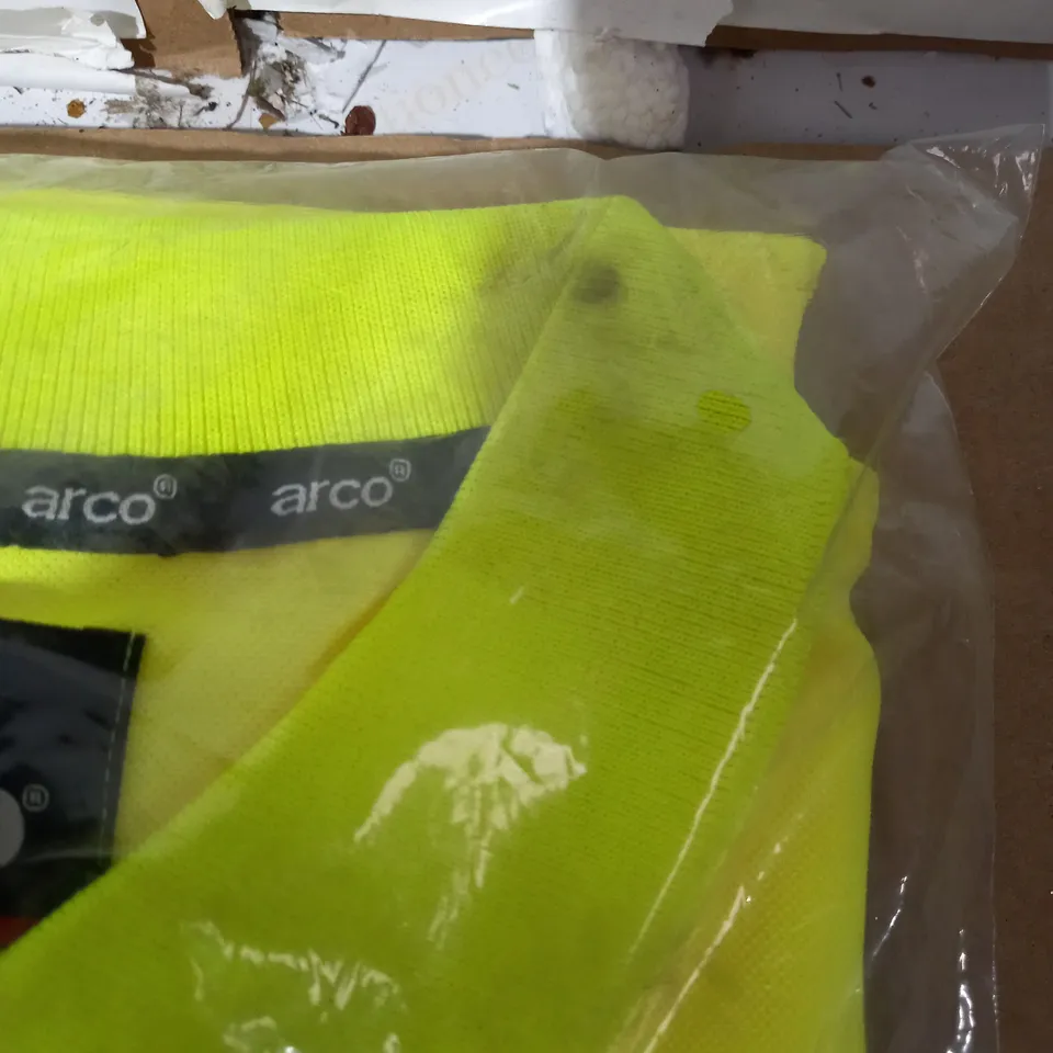 ARCO WOMENS HI-VIS L/S POLO TOP - 20