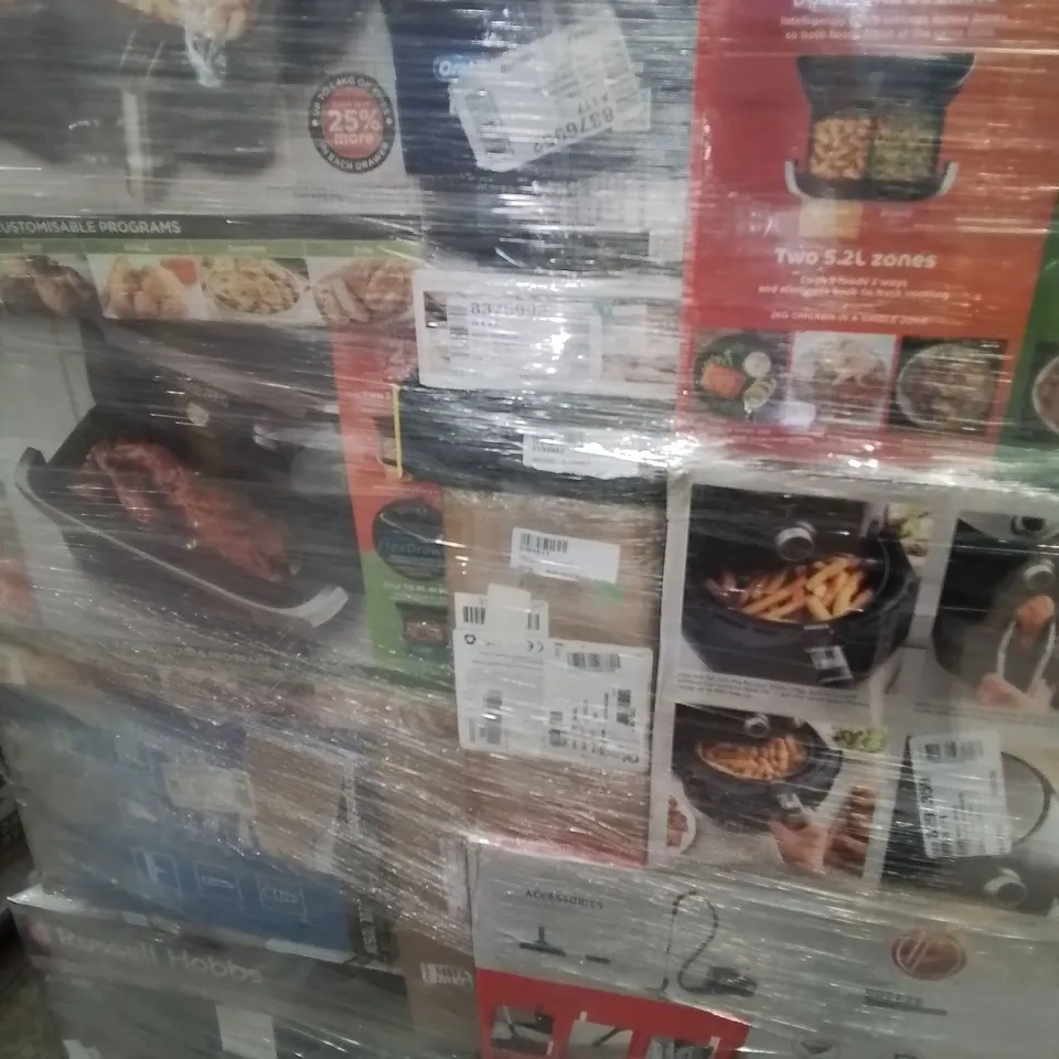 PALLET OF APPROXIMATELY 42 UNPROCESSED RAW RETURN HOUSEHOLD AND ELECTRICAL GOODS TO INCLUDE;