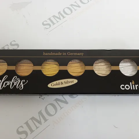 COLIRO PEARL COLOURS SET - GOLD & SILVER