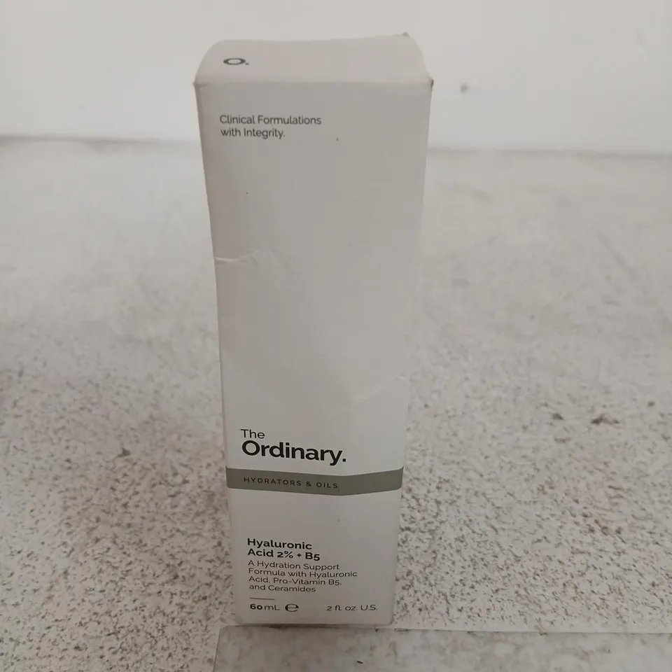 THE ORDINARY HYALURONIC ACID 2% + B5 – 60 ML BOXED