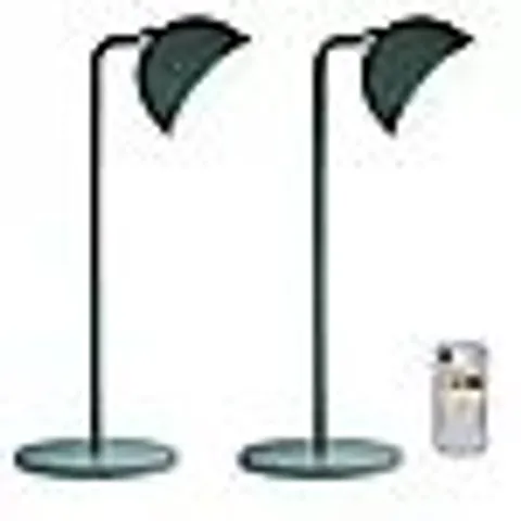 SIMPLI SET OF 2 INDOOR & OUTDOOR 4IN1 LAMPS SITH REMOTE SAGE