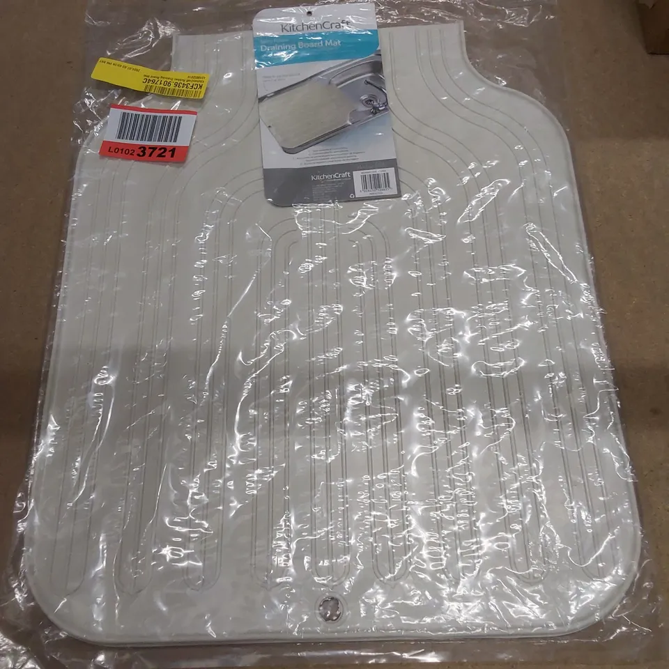 KITCHENCRAFT RUBBER DRAINING BOARD MAT 