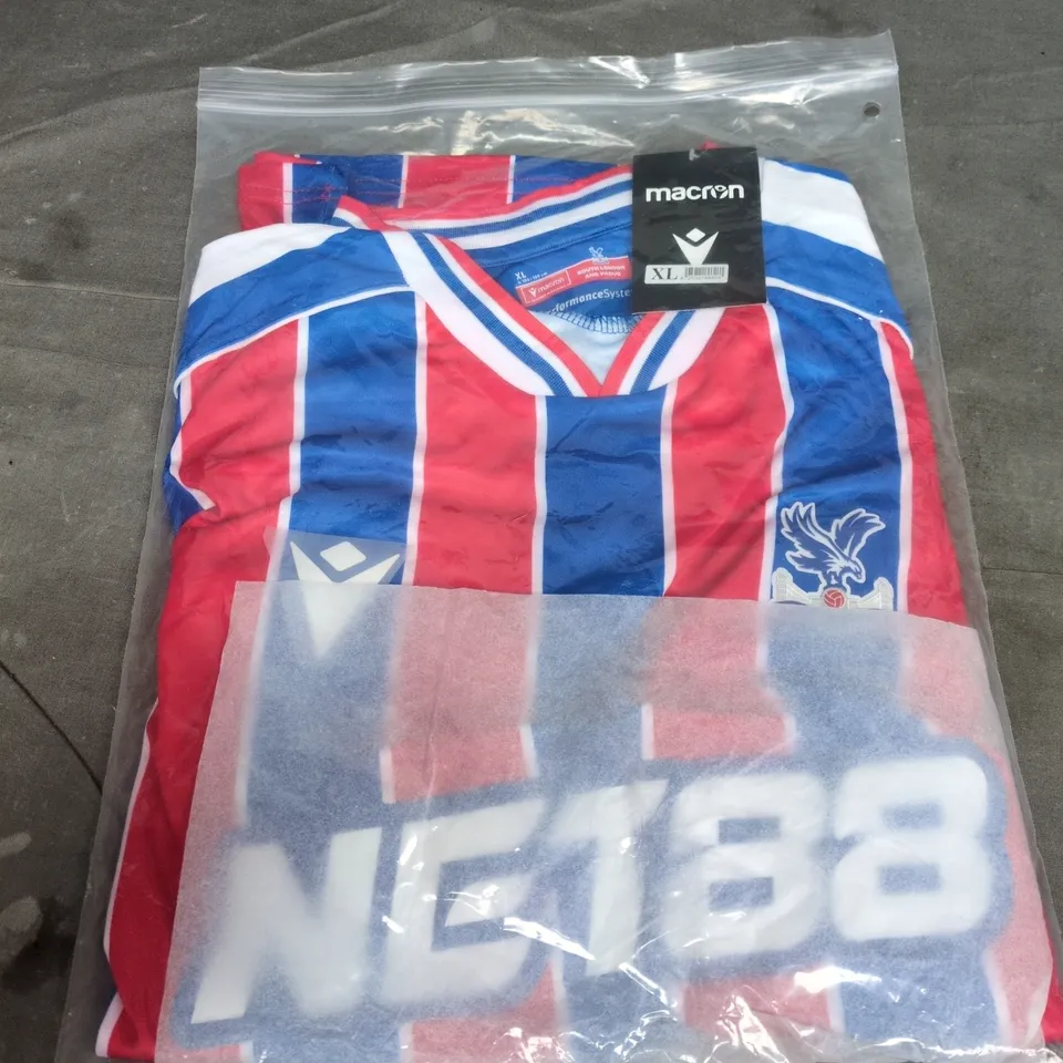 CRYSTAL PALACE HOME JERSEY SIZE XL 
