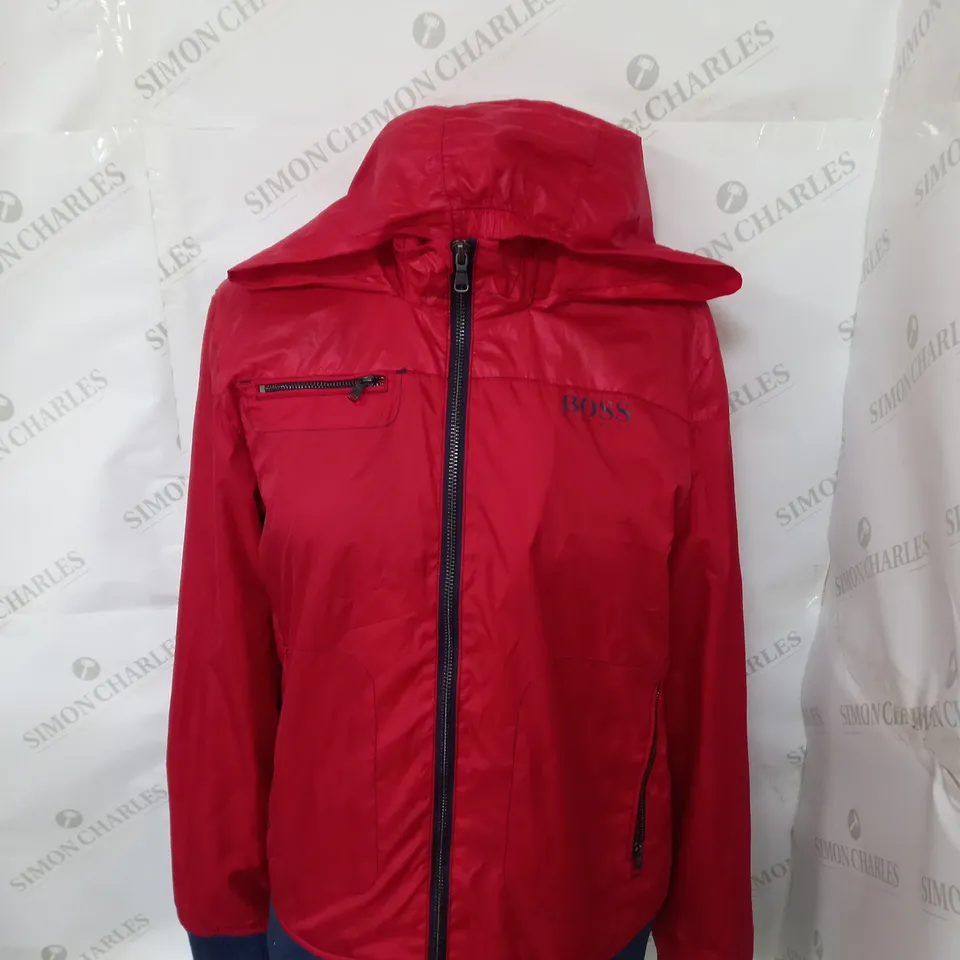 HUGO BOSS ZIPPED JACKET SIZE 14