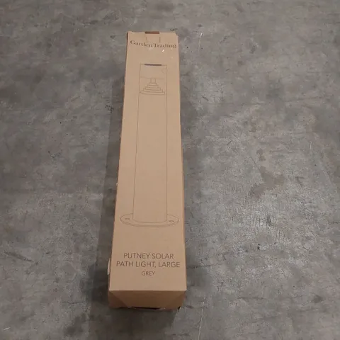 BOXED PUTNEY SOLAR PATH LIGHT - GREY (1 BOX)