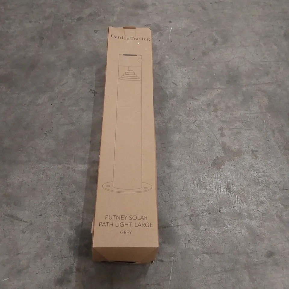 BOXED PUTNEY SOLAR PATH LIGHT - GREY (1 BOX)