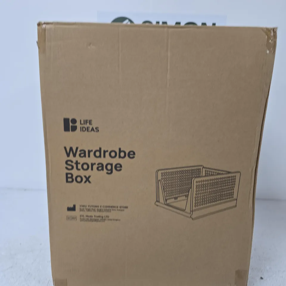 LIFE IDEAS WARDROBE STORAGE BOX