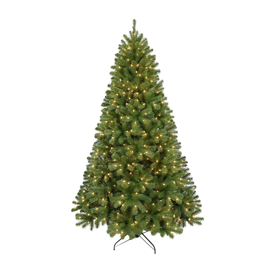 BOXED 6FT PRE LIT LED PREMIUM FESTIVE CHRISTMAS TREE (1 BOX)
