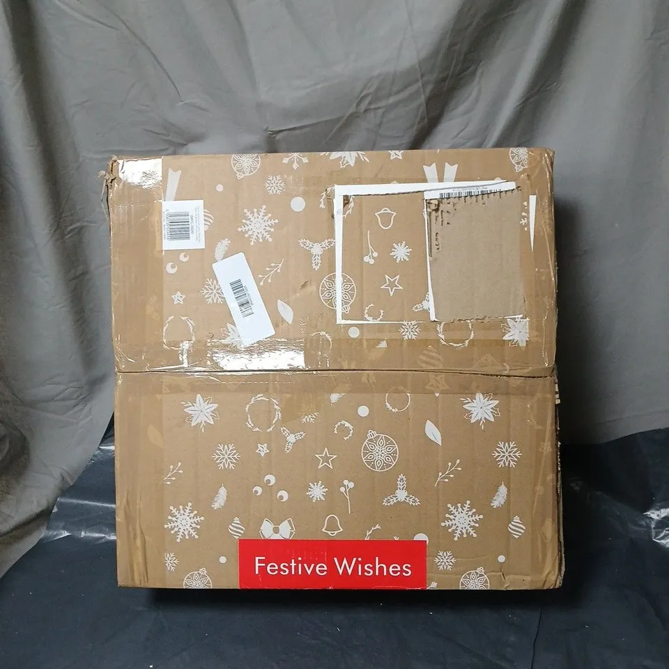 FESTIVE CHRISTMAS DECORATION GARLAND WITH LIGHTS AND INSTRUCTIONS