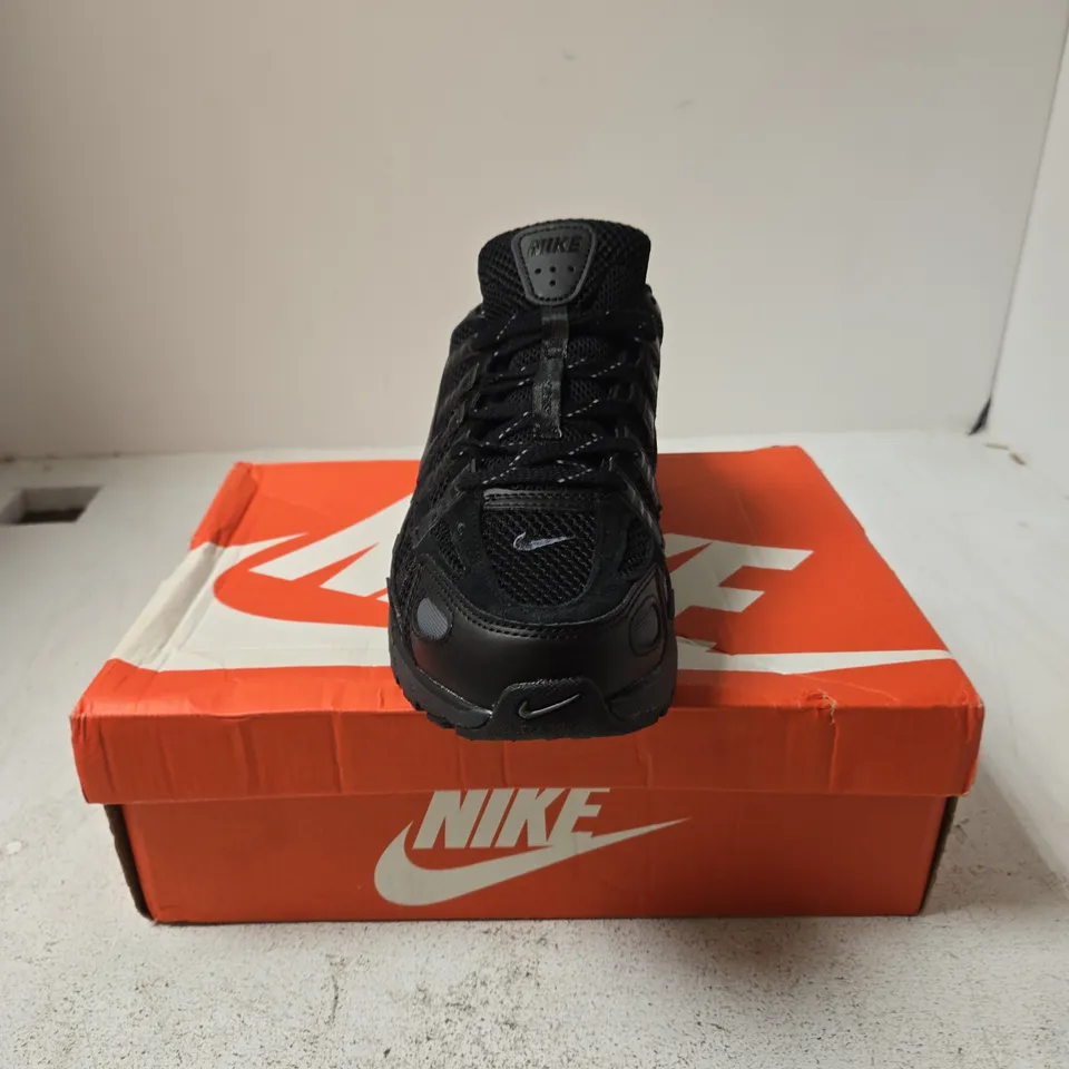 NIKE P-6000 BLACK SHOES - 8.5