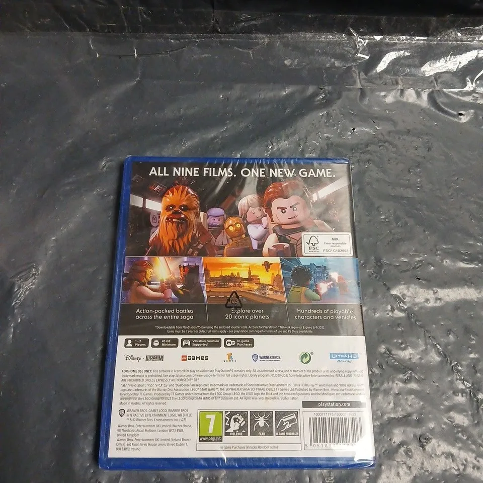 LEGO STAR WARS: THE SKYWALKER SAGA (PS5) – SEALED
