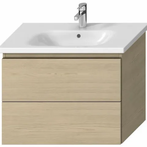 BRAND NEW BOXED JIKA MIO-N - WASHBASIN CABINET BASE 76X59X45 CM, ASH