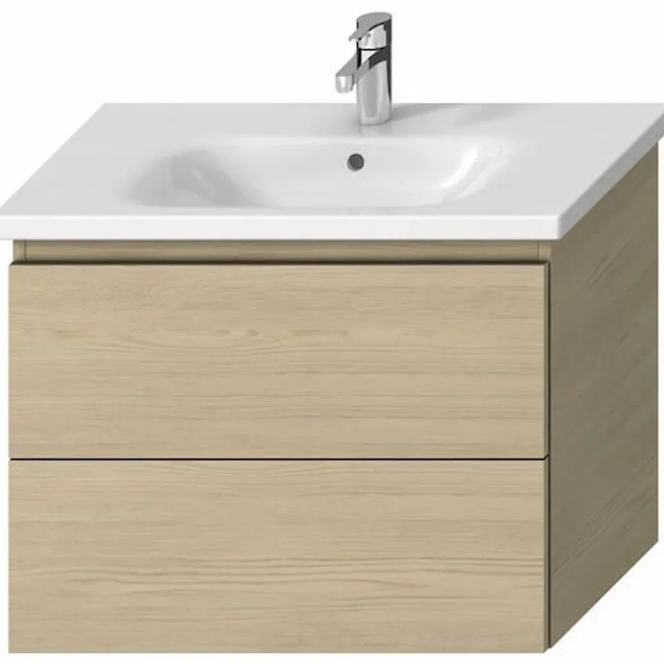 BRAND NEW BOXED JIKA MIO-N - WASHBASIN CABINET BASE 76X59X45 CM, ASH