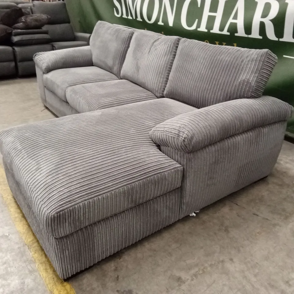 AMALFI STANDARD BACK FABRIC RIGHT HAND CORNER CHAISE SOFA RRP £949