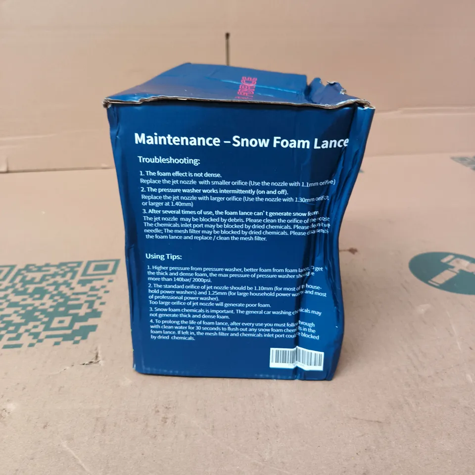 BEAR FORCE SPRAY GUN & FOAM CANNON KIT – SNOW FOAM LANCE (BOXED)