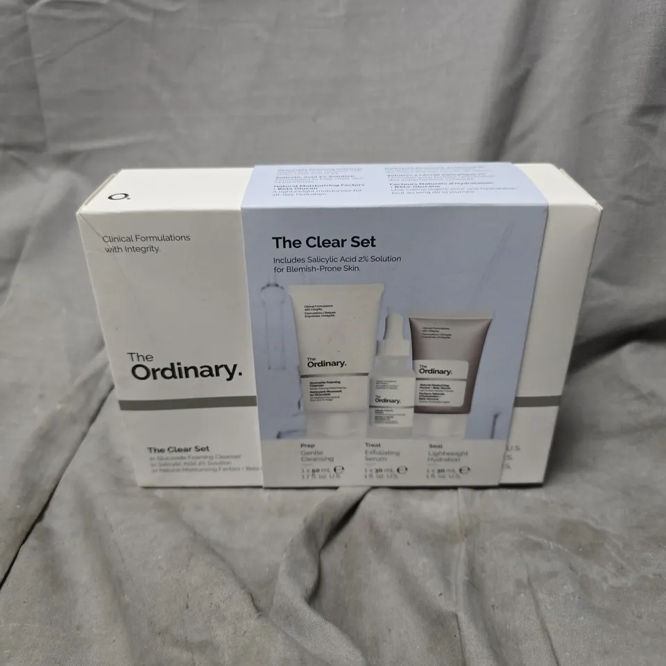 BOXED THE ORDINARY THE CLEAR SET