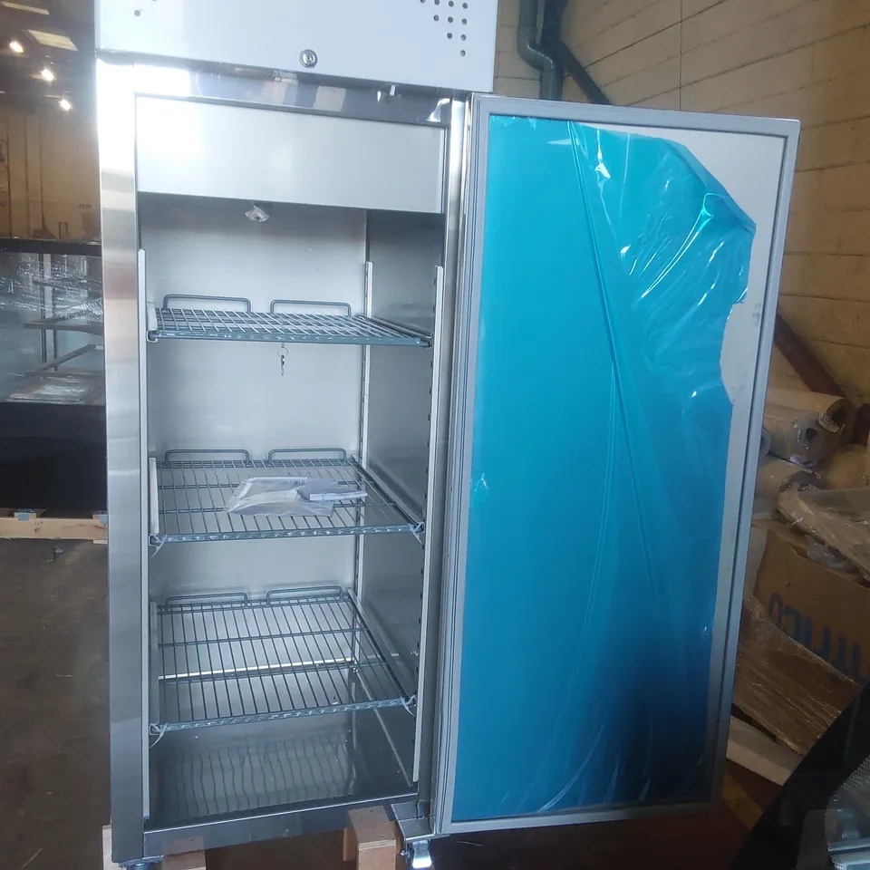 KOLD BOX KXF600 600 LTR UPRIGHT SINGLE DOOR STAINLESS STEEL FREEZER