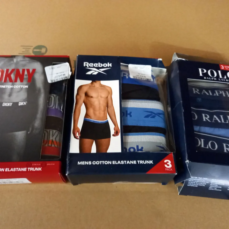 LO TOF 3 3-PACKS OF DESIGNER TRUNKS - ALL SMALL