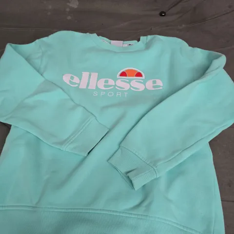 ELLESSE SPORT TURQUOISE SWEATSHIRT – UK 10 