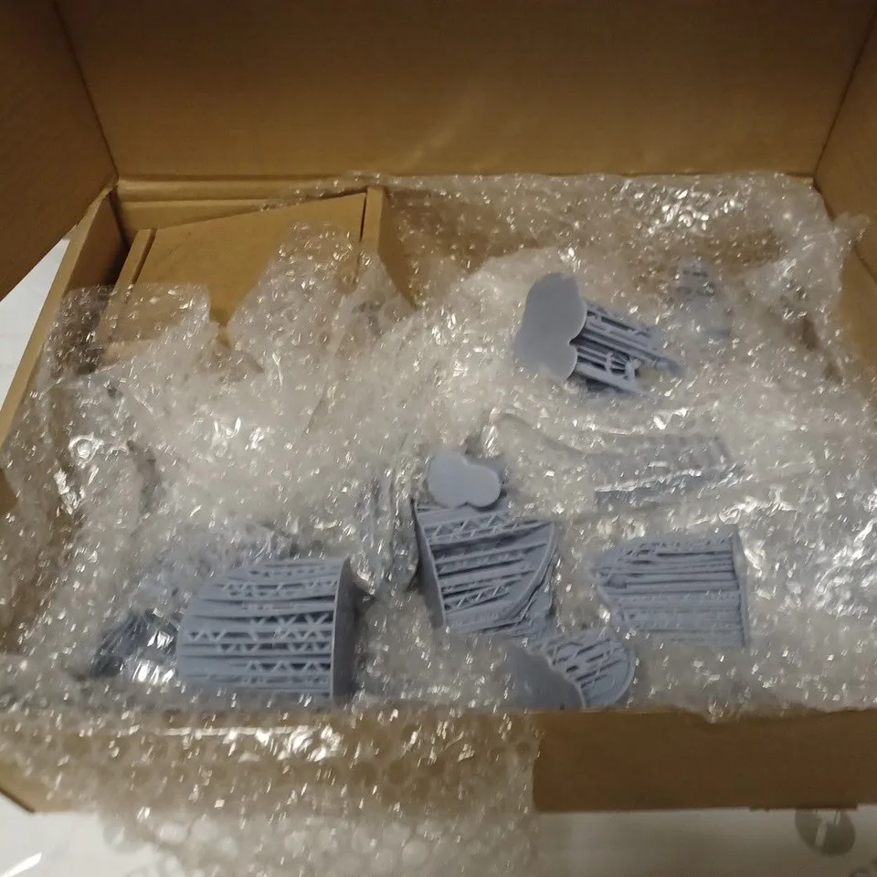 BOX OF 3D PRINTED MODELS FOR UNKNOWN GAME