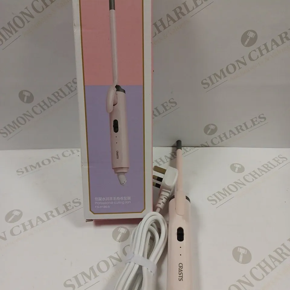 BOXED PURE X CRASTS PROFESSIONAL CURLING IRON 