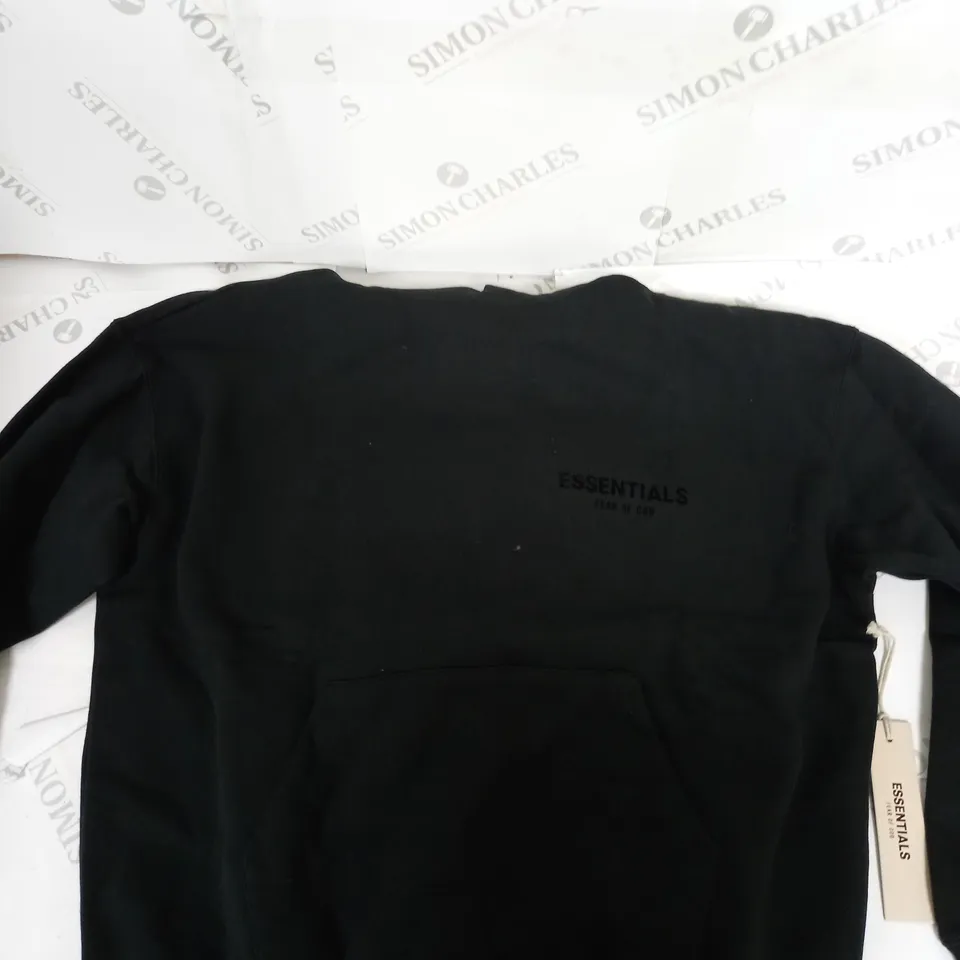 ESSENTIALS FEAR OF GOD CASUAL HOODIE SIZE XS
