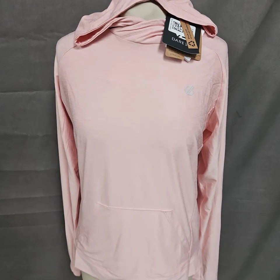 DARE2BE SPRINT CITY HOODIE IN PINK - UK 10