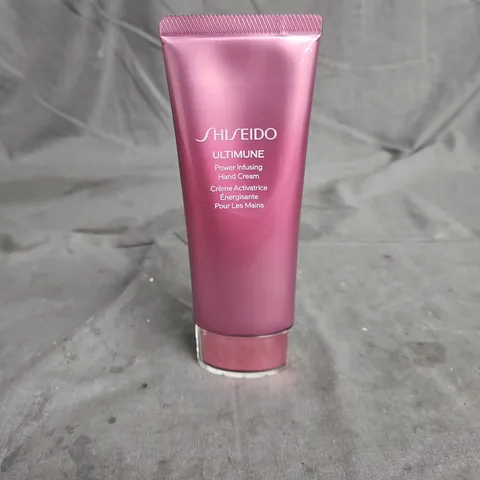 SEALED SHISEIDO ULTIMUNE POWER INFUSING HAND CREAM 75ML