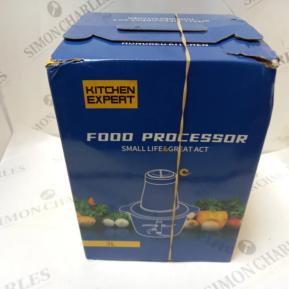BOXED KITCHEN EXPERT FOOD PROCESSOR