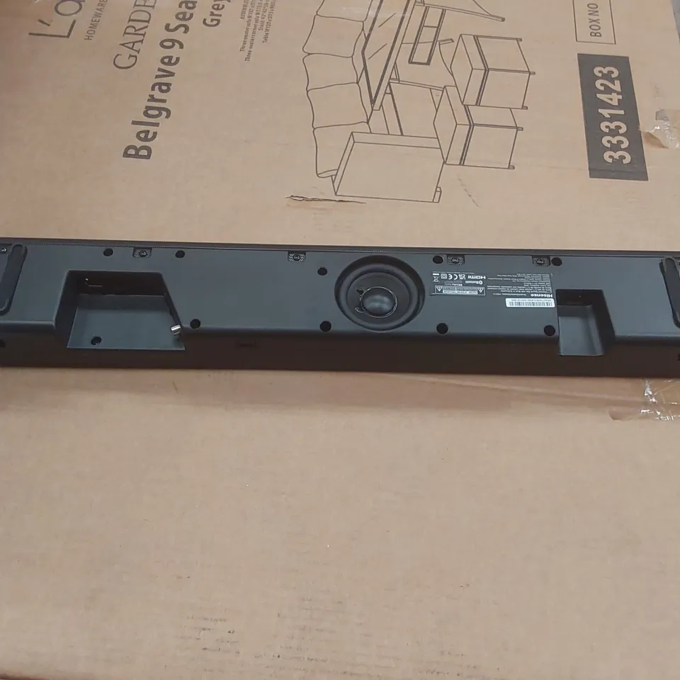 BOXED HISENSE 25.6" 2.1 CHANNEL SOUND BAR