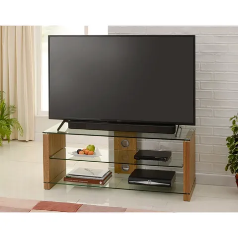 BOXED IRINNA TV STAND FOR TVS UP TO 43" - OAK  (1 BOX)