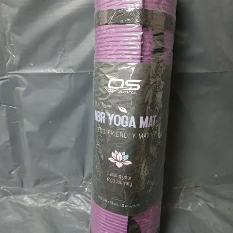 OZE SPORTS NBR YOG MAT IN PURPLE (183x61cm)