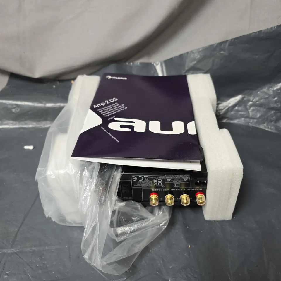 AUNA AMP-2 DG HIFI AMPLIFIER WITH BT, WITH MANUAL AND REMOTE