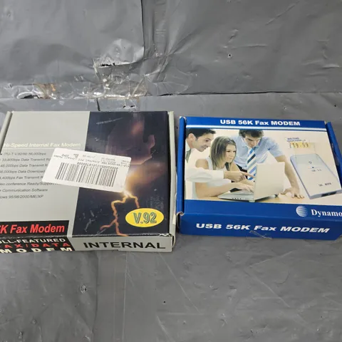 APPROXIMATELY 30 ASSORTED ELECTRICAL PRODUCTS TO INCLUDE FAX MODEMS - COLLECTION ONLY 