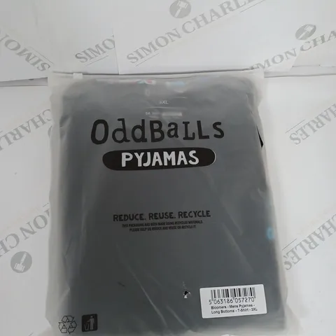 ODDBALLS BLOOMERS MENS PYJAMAS SIZE 3XL