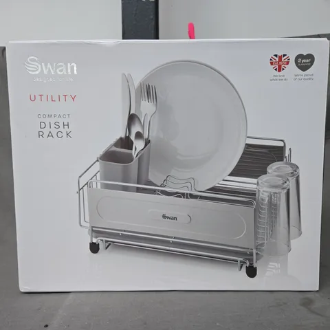 BOXED SWAN UTILITY COMPACT DISH RACK