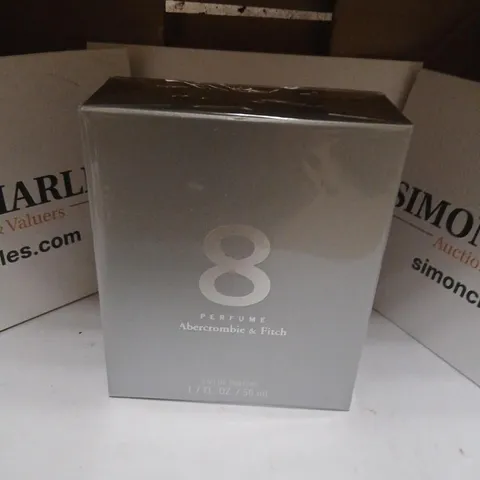 BOXED AND SEALED 8 PERFUME ABERCROMBIE AND FITCH EAU DE PARFUM 50ML