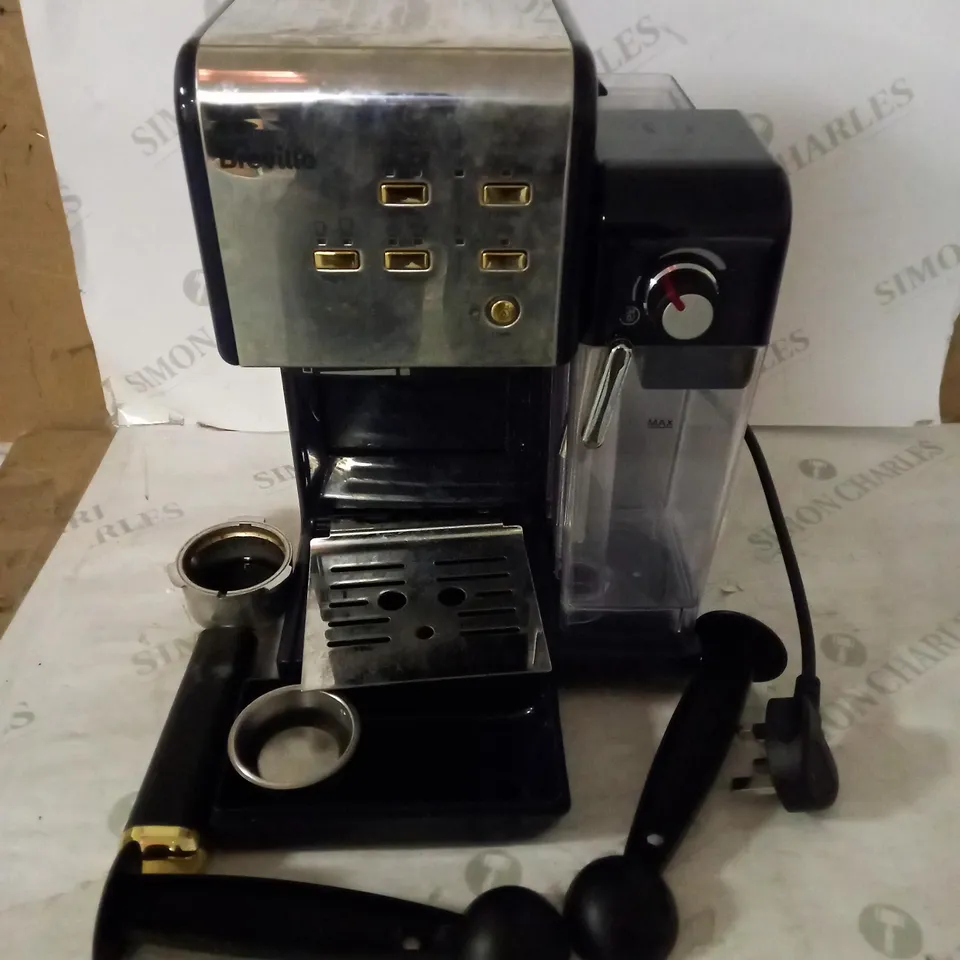 BREVILLE ONE-TOUCH COFFEEHOUSE COFFEE MACHINE - NAVY BLUE