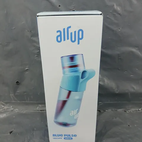 BOXED SEALED AIRUP BLUE PULSE 600ML DRINKING BOTTLE 