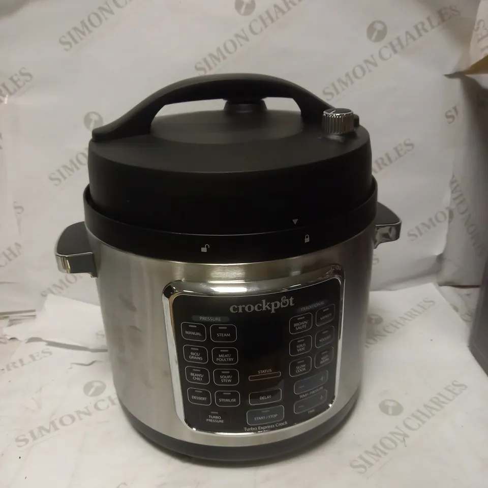 CROCKPOT TURBO EXPRESS PRESSURE MULTICOOKER