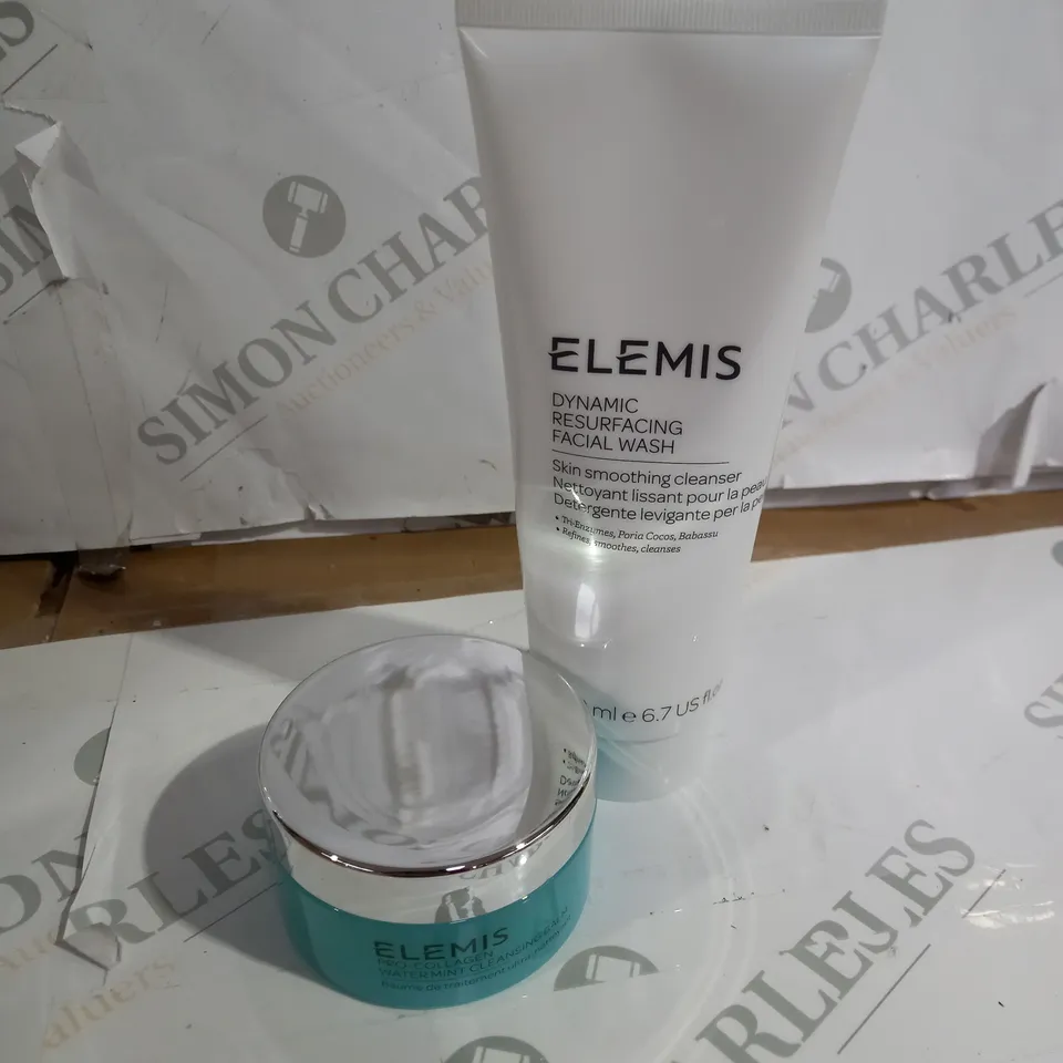 ELEMIS PR-COLLAGEN WATERMINT CLEANSING BALM AND DYNAMIC RESURFACING FACIAL WASH