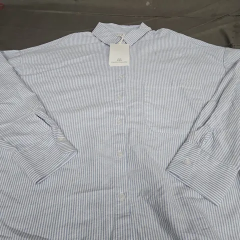 PACIFIC REPUBLIC PIN STRIPE SHIRT - SIZE SMALL