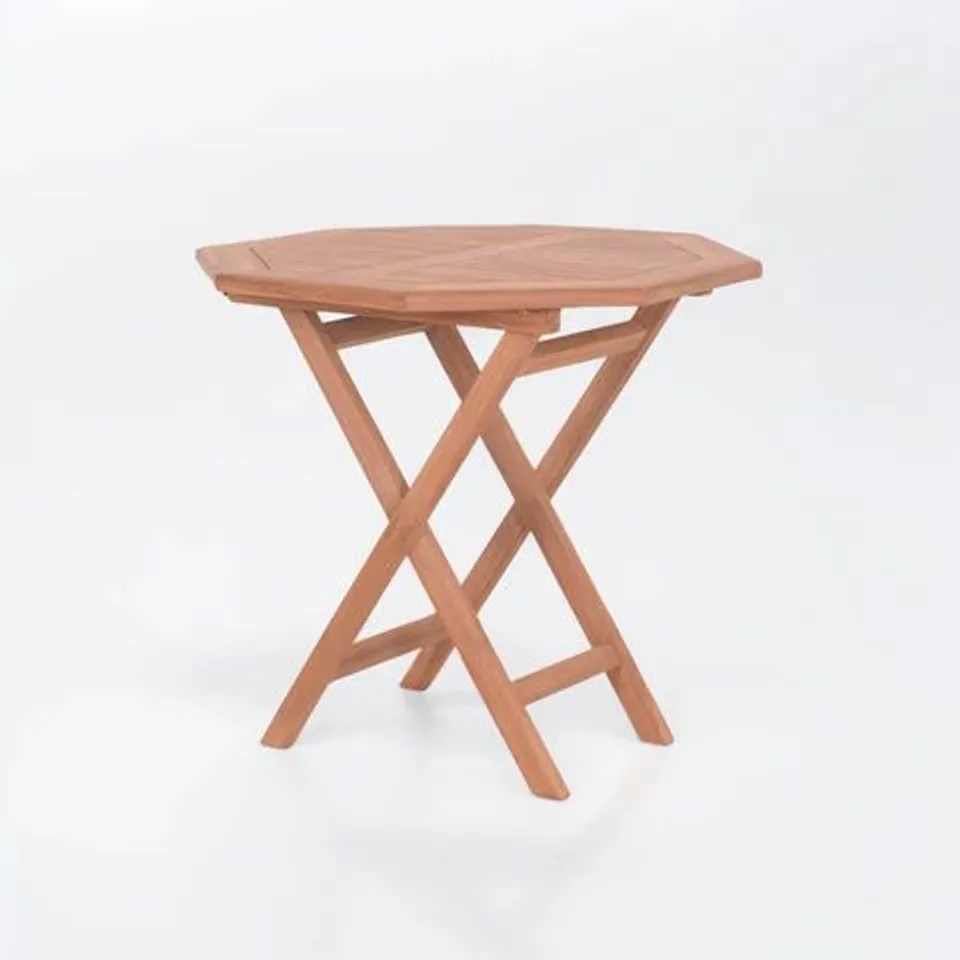 BOXED OCT FOLDING TABLE D60 GOLDEN SANDED