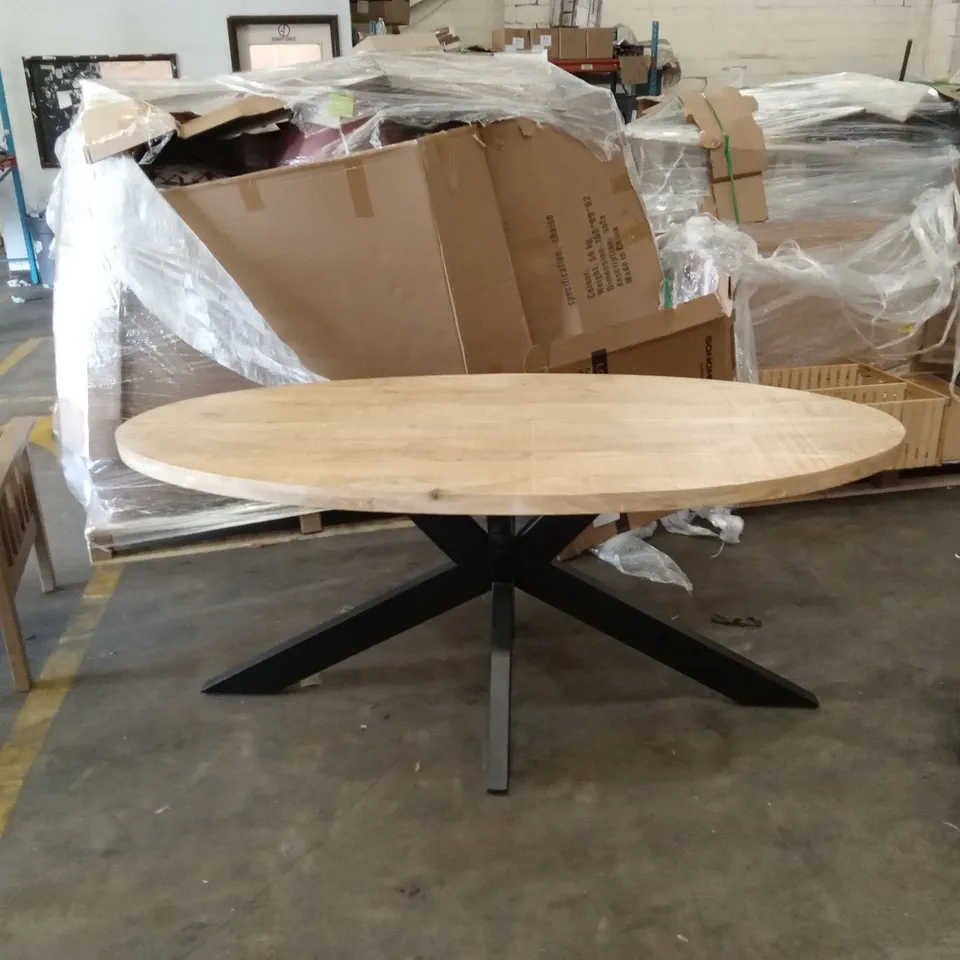 LAMANTIA OVAL 180cm L DINING TABLE
